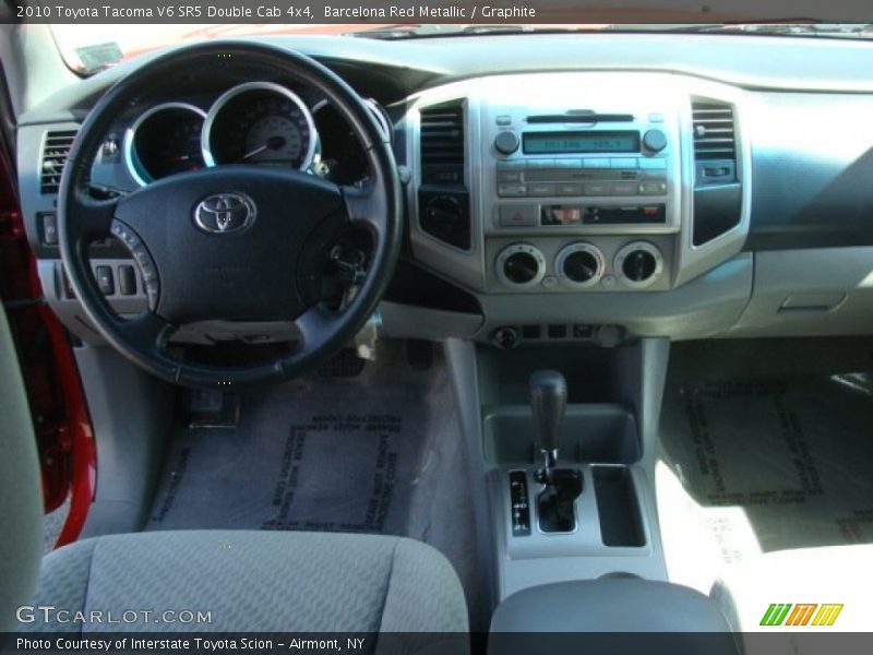 Barcelona Red Metallic / Graphite 2010 Toyota Tacoma V6 SR5 Double Cab 4x4