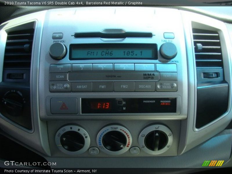 Barcelona Red Metallic / Graphite 2010 Toyota Tacoma V6 SR5 Double Cab 4x4