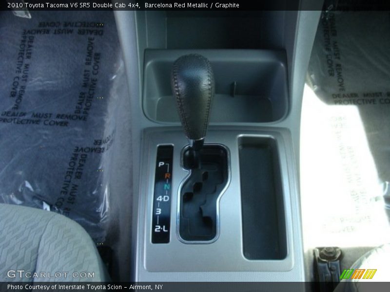 Barcelona Red Metallic / Graphite 2010 Toyota Tacoma V6 SR5 Double Cab 4x4