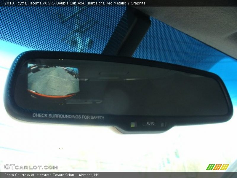 Barcelona Red Metallic / Graphite 2010 Toyota Tacoma V6 SR5 Double Cab 4x4
