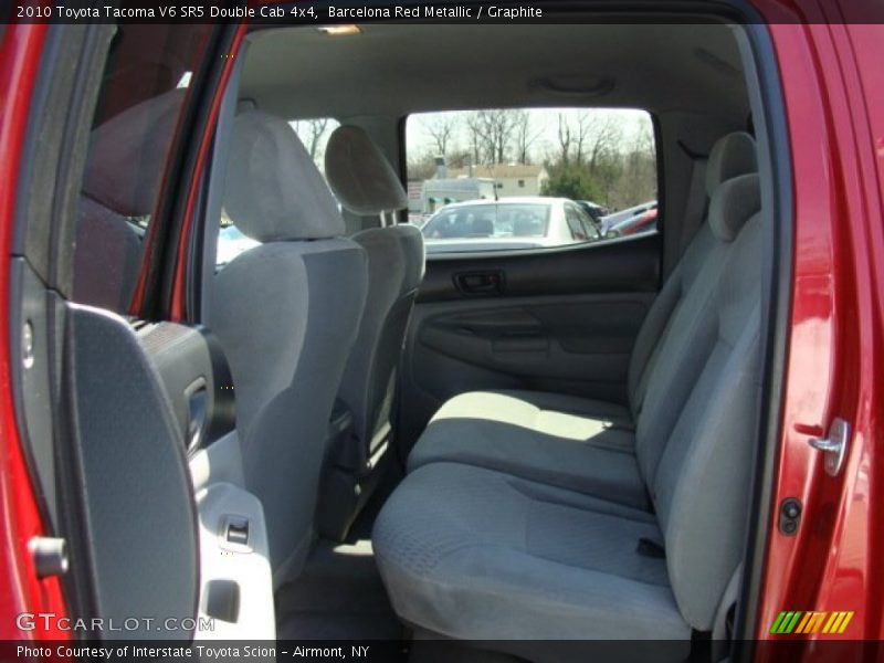 Barcelona Red Metallic / Graphite 2010 Toyota Tacoma V6 SR5 Double Cab 4x4