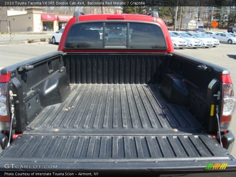 Barcelona Red Metallic / Graphite 2010 Toyota Tacoma V6 SR5 Double Cab 4x4
