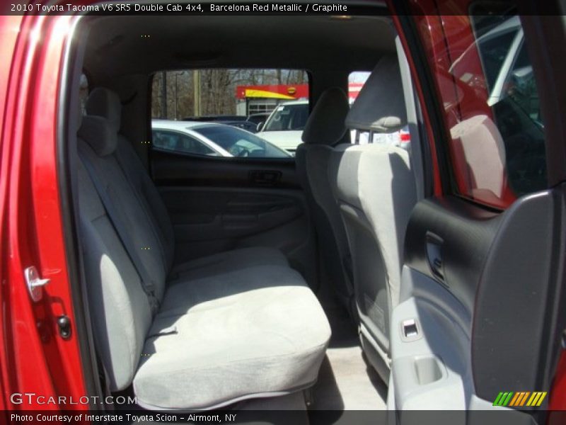 Barcelona Red Metallic / Graphite 2010 Toyota Tacoma V6 SR5 Double Cab 4x4
