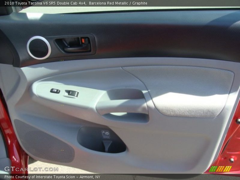 Barcelona Red Metallic / Graphite 2010 Toyota Tacoma V6 SR5 Double Cab 4x4