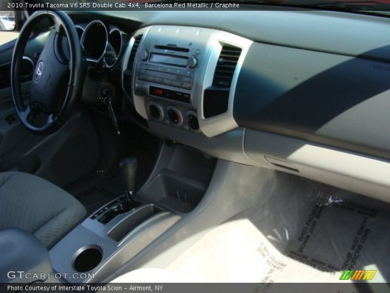 Barcelona Red Metallic / Graphite 2010 Toyota Tacoma V6 SR5 Double Cab 4x4