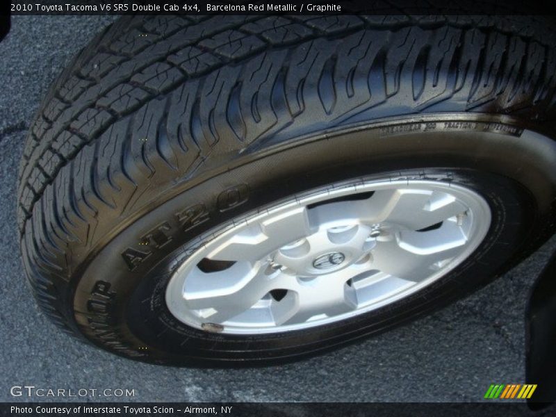 Barcelona Red Metallic / Graphite 2010 Toyota Tacoma V6 SR5 Double Cab 4x4