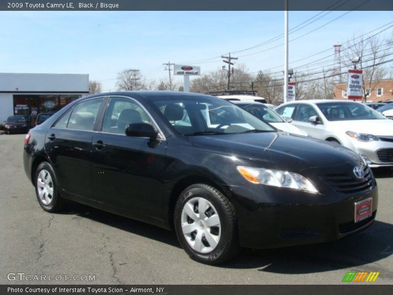Black / Bisque 2009 Toyota Camry LE