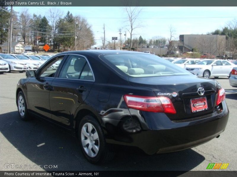 Black / Bisque 2009 Toyota Camry LE