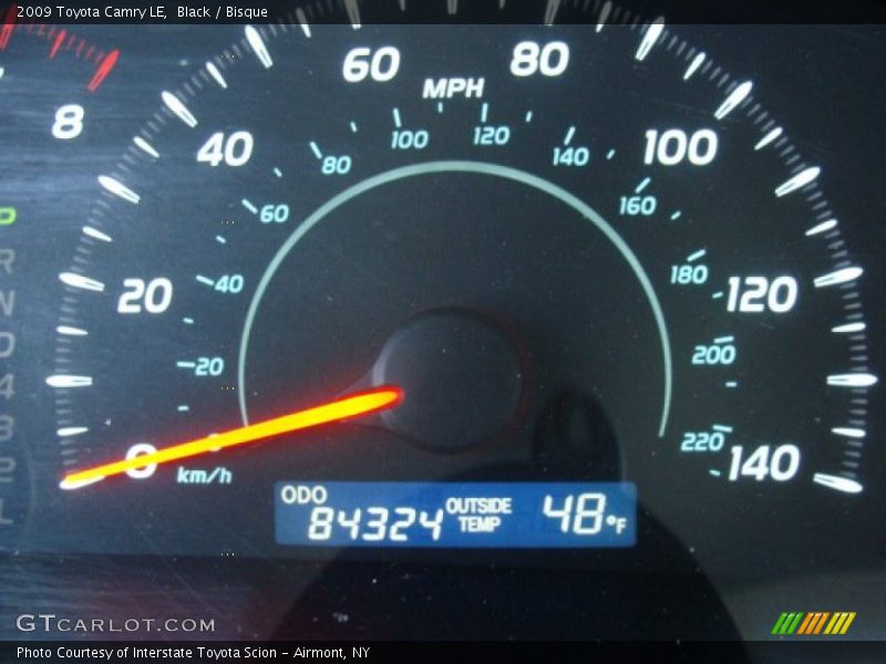 Black / Bisque 2009 Toyota Camry LE