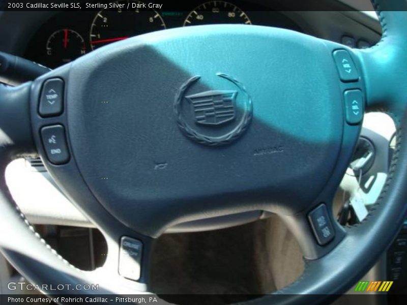 Sterling Silver / Dark Gray 2003 Cadillac Seville SLS