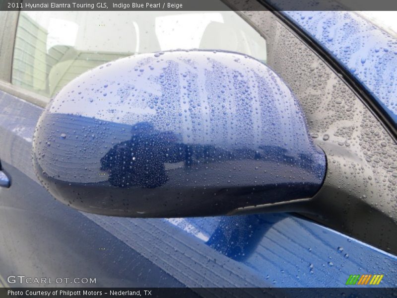 Indigo Blue Pearl / Beige 2011 Hyundai Elantra Touring GLS