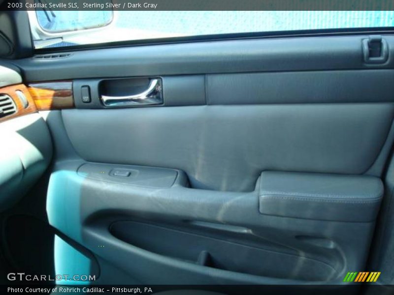 Sterling Silver / Dark Gray 2003 Cadillac Seville SLS