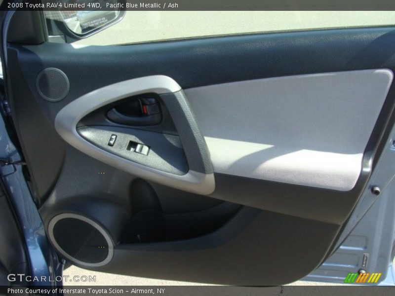 Pacific Blue Metallic / Ash 2008 Toyota RAV4 Limited 4WD