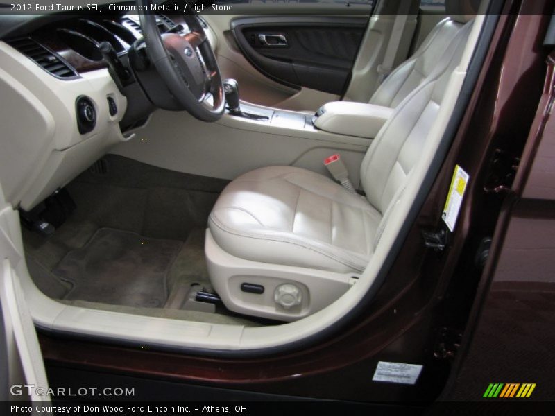 Cinnamon Metallic / Light Stone 2012 Ford Taurus SEL