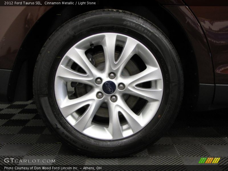 Cinnamon Metallic / Light Stone 2012 Ford Taurus SEL