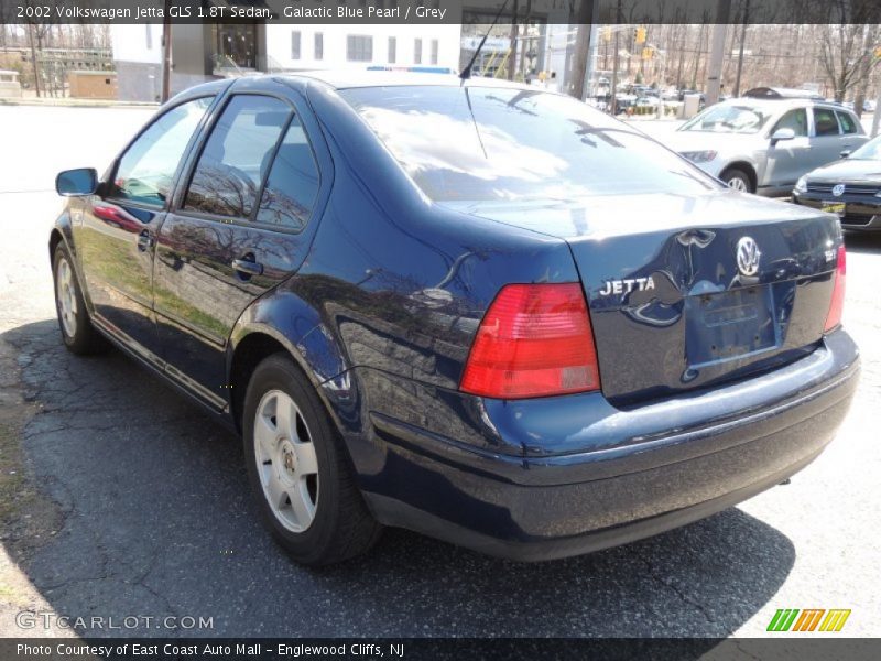 Galactic Blue Pearl / Grey 2002 Volkswagen Jetta GLS 1.8T Sedan