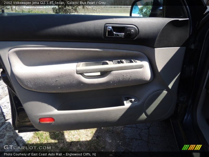 Galactic Blue Pearl / Grey 2002 Volkswagen Jetta GLS 1.8T Sedan