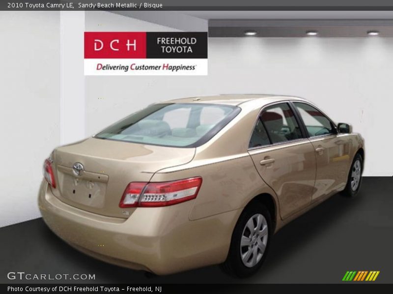 Sandy Beach Metallic / Bisque 2010 Toyota Camry LE