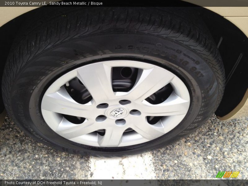 Sandy Beach Metallic / Bisque 2010 Toyota Camry LE