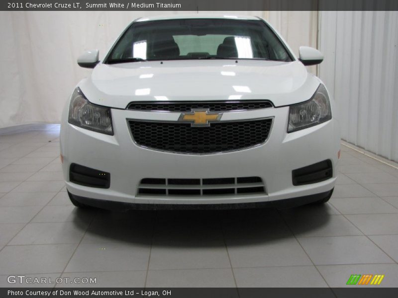 Summit White / Medium Titanium 2011 Chevrolet Cruze LT