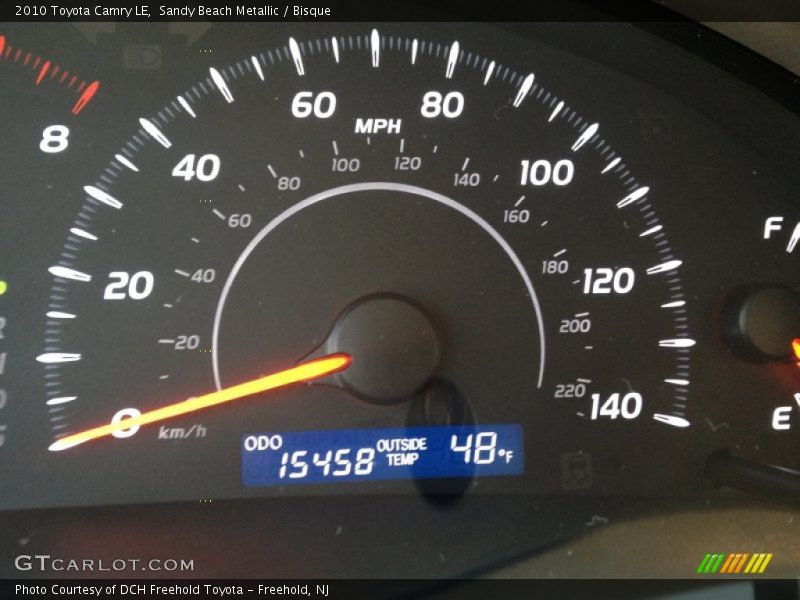 Sandy Beach Metallic / Bisque 2010 Toyota Camry LE