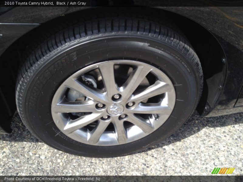Black / Ash Gray 2010 Toyota Camry Hybrid