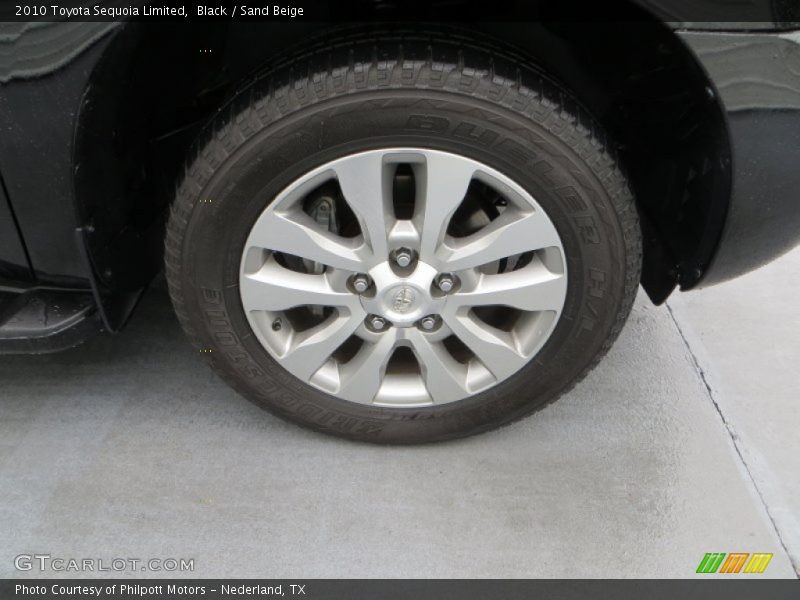 Black / Sand Beige 2010 Toyota Sequoia Limited