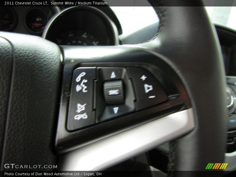 Summit White / Medium Titanium 2011 Chevrolet Cruze LT