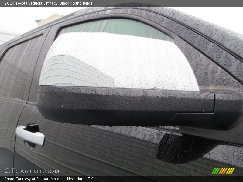 Black / Sand Beige 2010 Toyota Sequoia Limited