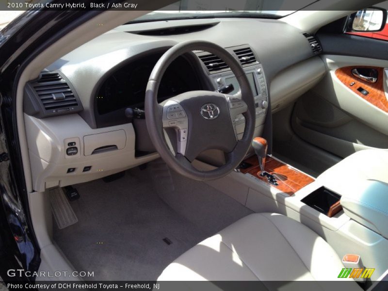 Black / Ash Gray 2010 Toyota Camry Hybrid