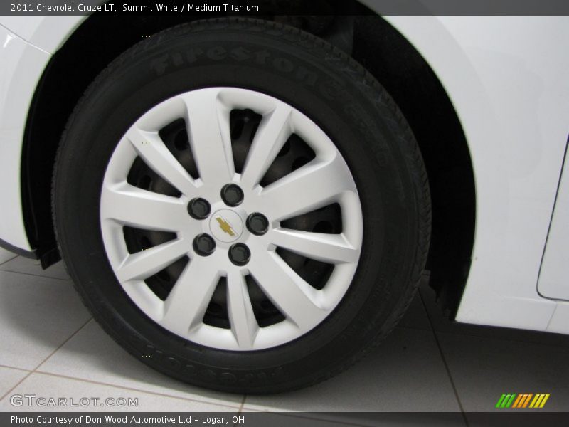 Summit White / Medium Titanium 2011 Chevrolet Cruze LT