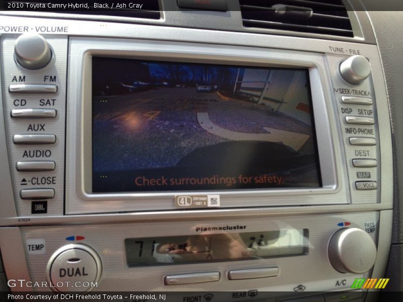 Black / Ash Gray 2010 Toyota Camry Hybrid