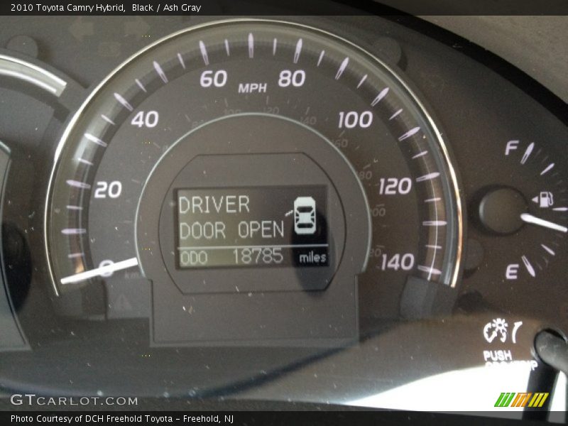 Black / Ash Gray 2010 Toyota Camry Hybrid
