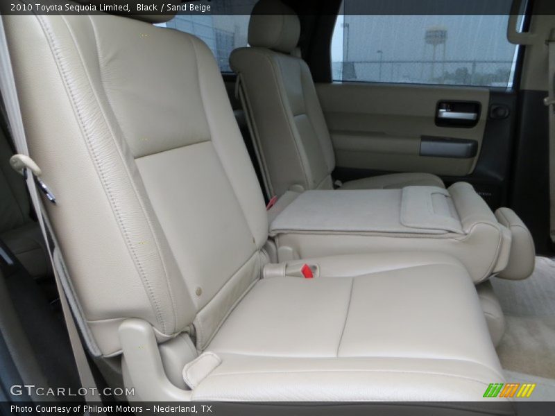 Black / Sand Beige 2010 Toyota Sequoia Limited
