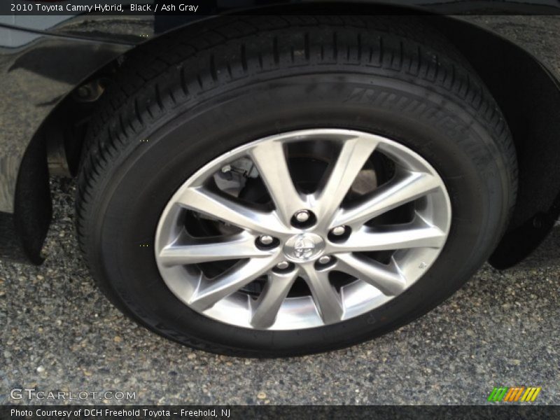 Black / Ash Gray 2010 Toyota Camry Hybrid