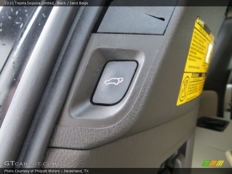 Black / Sand Beige 2010 Toyota Sequoia Limited