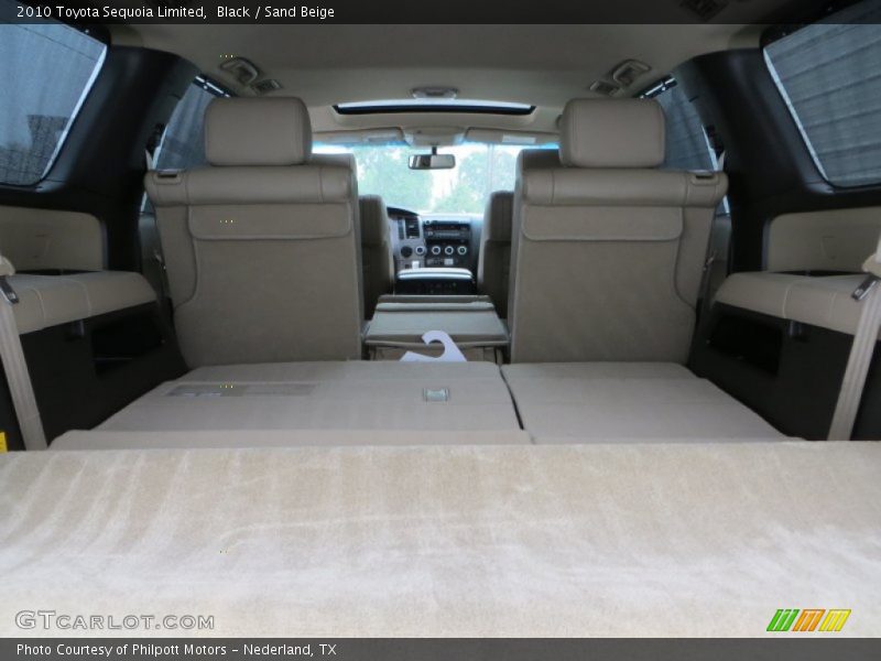 Black / Sand Beige 2010 Toyota Sequoia Limited