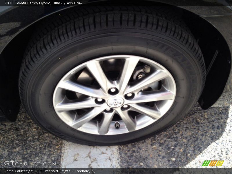 Black / Ash Gray 2010 Toyota Camry Hybrid