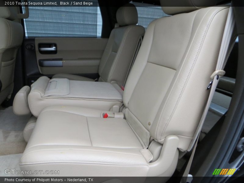 Black / Sand Beige 2010 Toyota Sequoia Limited