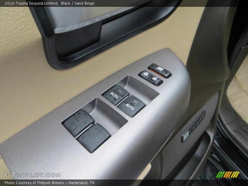 Black / Sand Beige 2010 Toyota Sequoia Limited