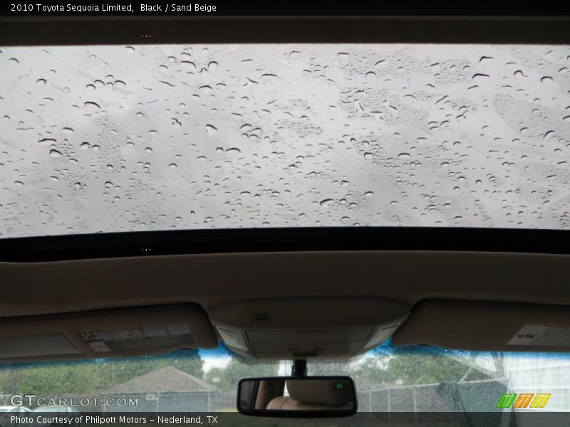 Black / Sand Beige 2010 Toyota Sequoia Limited