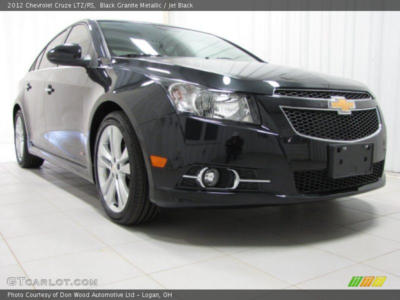 Black Granite Metallic / Jet Black 2012 Chevrolet Cruze LTZ/RS