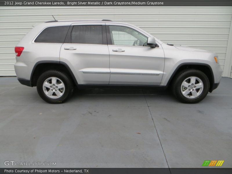 Bright Silver Metallic / Dark Graystone/Medium Graystone 2012 Jeep Grand Cherokee Laredo