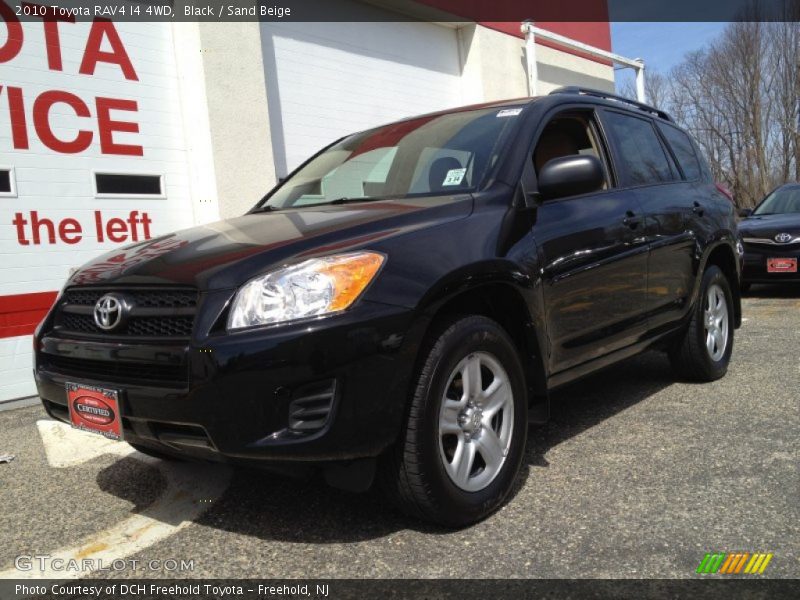 Black / Sand Beige 2010 Toyota RAV4 I4 4WD