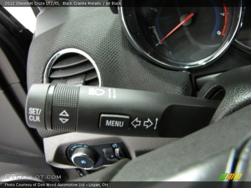 Black Granite Metallic / Jet Black 2012 Chevrolet Cruze LTZ/RS