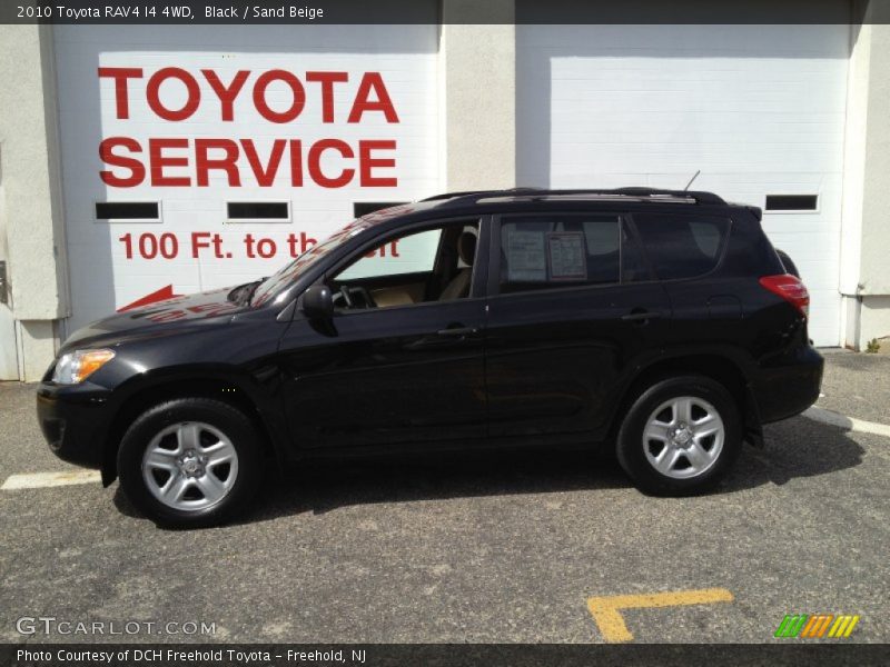Black / Sand Beige 2010 Toyota RAV4 I4 4WD