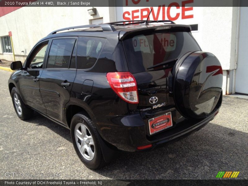 Black / Sand Beige 2010 Toyota RAV4 I4 4WD