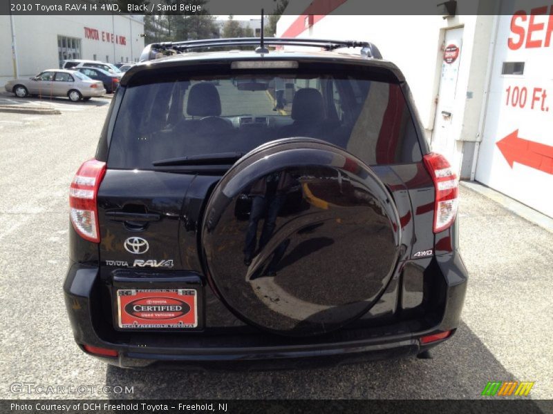 Black / Sand Beige 2010 Toyota RAV4 I4 4WD