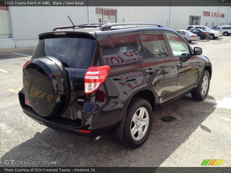 Black / Sand Beige 2010 Toyota RAV4 I4 4WD