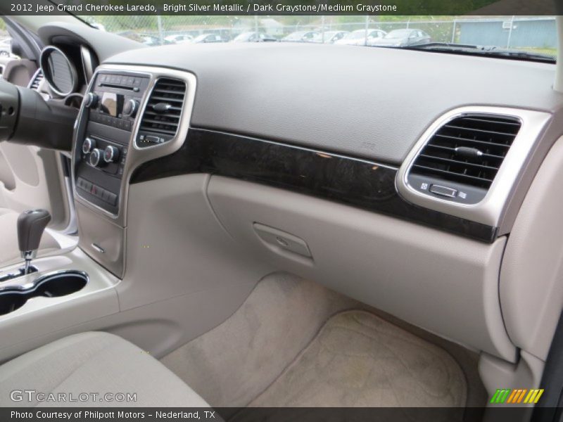 Bright Silver Metallic / Dark Graystone/Medium Graystone 2012 Jeep Grand Cherokee Laredo